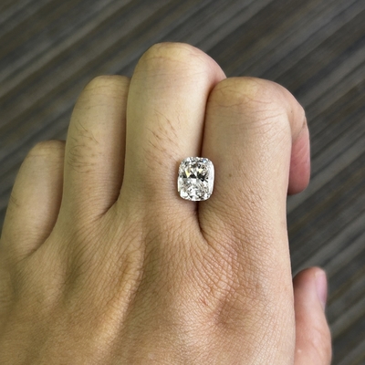 Αγορά 3.01ct VS2 G Εργαστηριακά καλλιεργημένα διαμαντένια μαξιλάρια για κοσμήματα online manufacture
