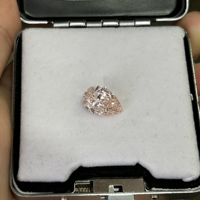 Αγορά 3.01CT Fancy Light Pink Cvd Διαμάντι VS1 2EX CVD Εργαστήριο Μεγάλων Διαμάντι Pear Cut IGI Πιστοποιημένο online manufacture