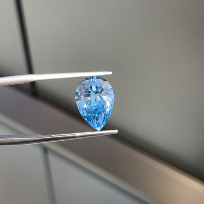 Αγορά 3.1ct VS1 Pear Cut Lab Diamond Fancy BLUE LG617411358 online manufacture
