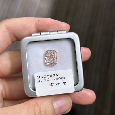 Αγορά 3.72ct CVD Φαντάζομαι ροζ εργαστηριακό καλλιεργημένο διαμάντι ακτινοβολούμενο κόψιμο VS διαύγεια online manufacture