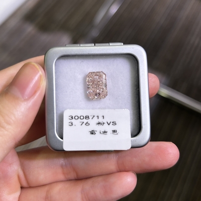 Αγορά CVD 3.76ct Συνθετικό Ροζ Διαμάντι Εργαστήριο Δημιουργήθηκε Ραδιενεργός Διαμάντι online manufacture
