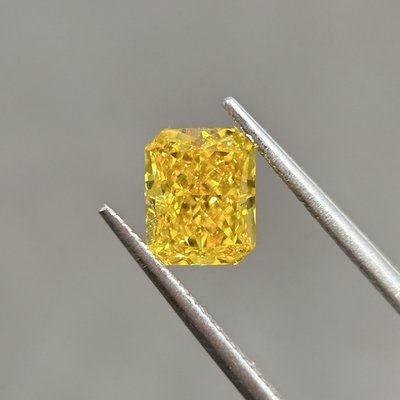 Αγορά 1.27ct VS1 2EX N IGI Κίτρινο Εργαστήριο Μεγαλωμένο Διαμάντι Ραδιάντο Κόψιμο HPHT online manufacture