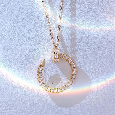 Αγορά Φυσικό διαμάντι 0,39 καλτ. Juste Un Clou Necklace Pedant 18k χρυσό online manufacture