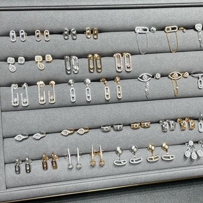 Αγορά 18k Μαγνητό χρυσό Κοσμήματα Αντίγραφο Κοσμήματα Χ Χρώμα SI1 Διαύγεια online manufacture