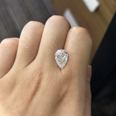 4.09CT F VS1 EX VG CVD Pear σχήμα Εργαστήριο δημιουργήθηκε διαμάντι LG628426480