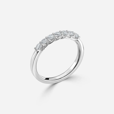 Προσαρμοσμένο Lab Diamond Wedding Band VVS Clarity 1 Carat Εργαστήριο Μεγαλωμένο Δαμασμένο Δαχτυλίδι